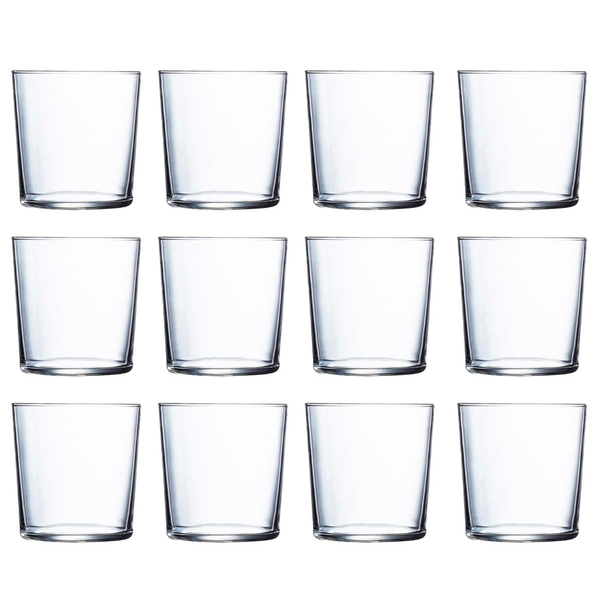 Luminarc Pinta 3 Set 4 Vasos Altos Vidrio 36cl Opal Apto Frigorífico No Apto Microondas Reciclable
