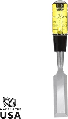 Miniatura 2 de Buck Brothers 120106BC Professional - Cincel de madera de 1 pulgada, color amarillo