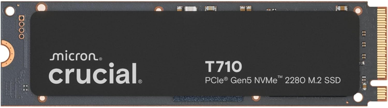 Crucial SSD CT4000T710SSD8 4TB T710 PCIE GEN5 Retail