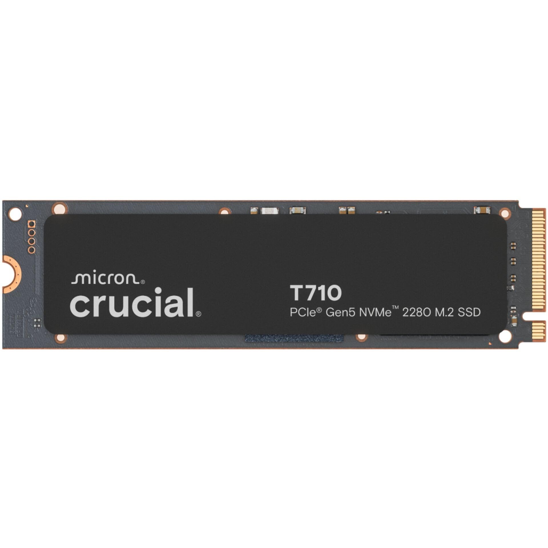 Crucial T710 - Ssd - Verschl?sselt - 4 Tb - Intern - M.2 2280 - Pci Express 5.0 (nvme) - Tcg Opal Encryption 2.01 (ct4000t710ssd8)