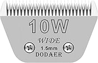 Vista 22 de Tamaño 40/30/15/10/7FC/5FC/4FC/3FC Cuchillas cerámicas desmontables para cortapelos de mascotas para perros, Compatible con Andis, Oster A5, Wahl