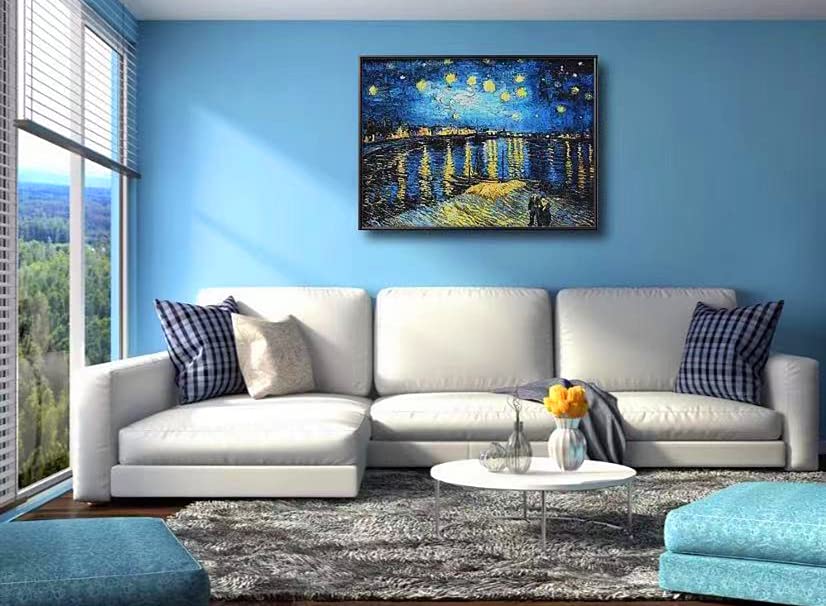 Amazon | NIHO-JIUMA ゴッホの星月夜 ローヌのダイヤモンドペイン