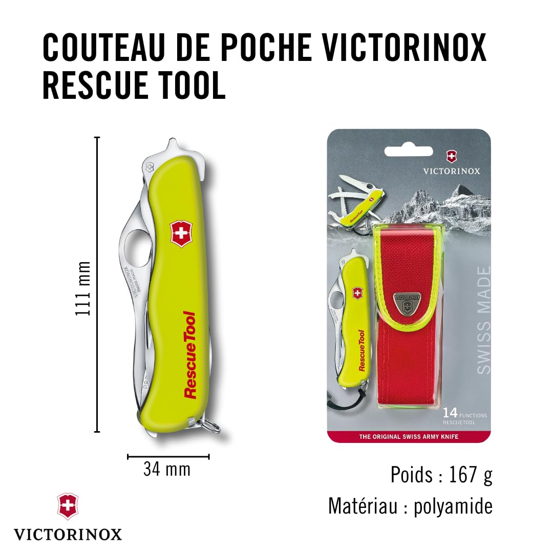 Victorinox - Couteau Rescue 9 P