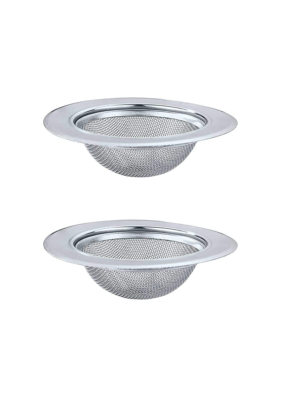 Xtend Stainless Steel Sink Strainer Kitchen Drain Basin Basket Filter Stopper Drainer/Jali (11cm / Size 3) 2pcs (B08Z3LQHBD) Amazon Price History, Amazon Price Tracker