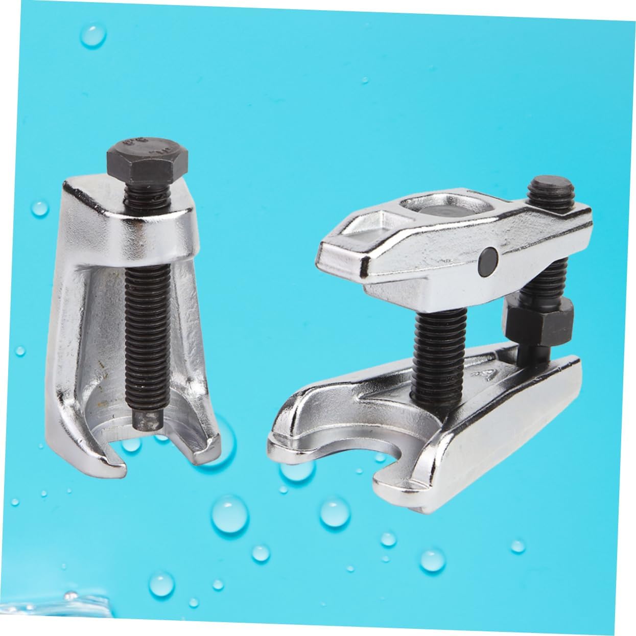2pcs Ball Head Puller Kit for Car Joint Removal Ball Joint Separator Tool Car Splitter Rod