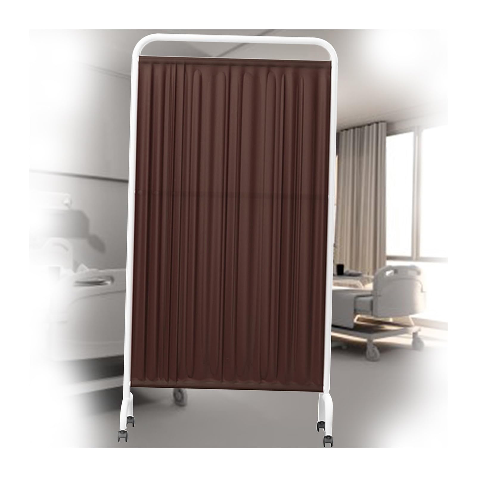Składana Medyczna Ścianka Działowa O Wysokości 6 Stóp, Tymczasowa Do Klinik, Sal Pacjentów, Gabinetów Lekarskich, Szpitali I Domów Opieki(Color-2,3-panel)