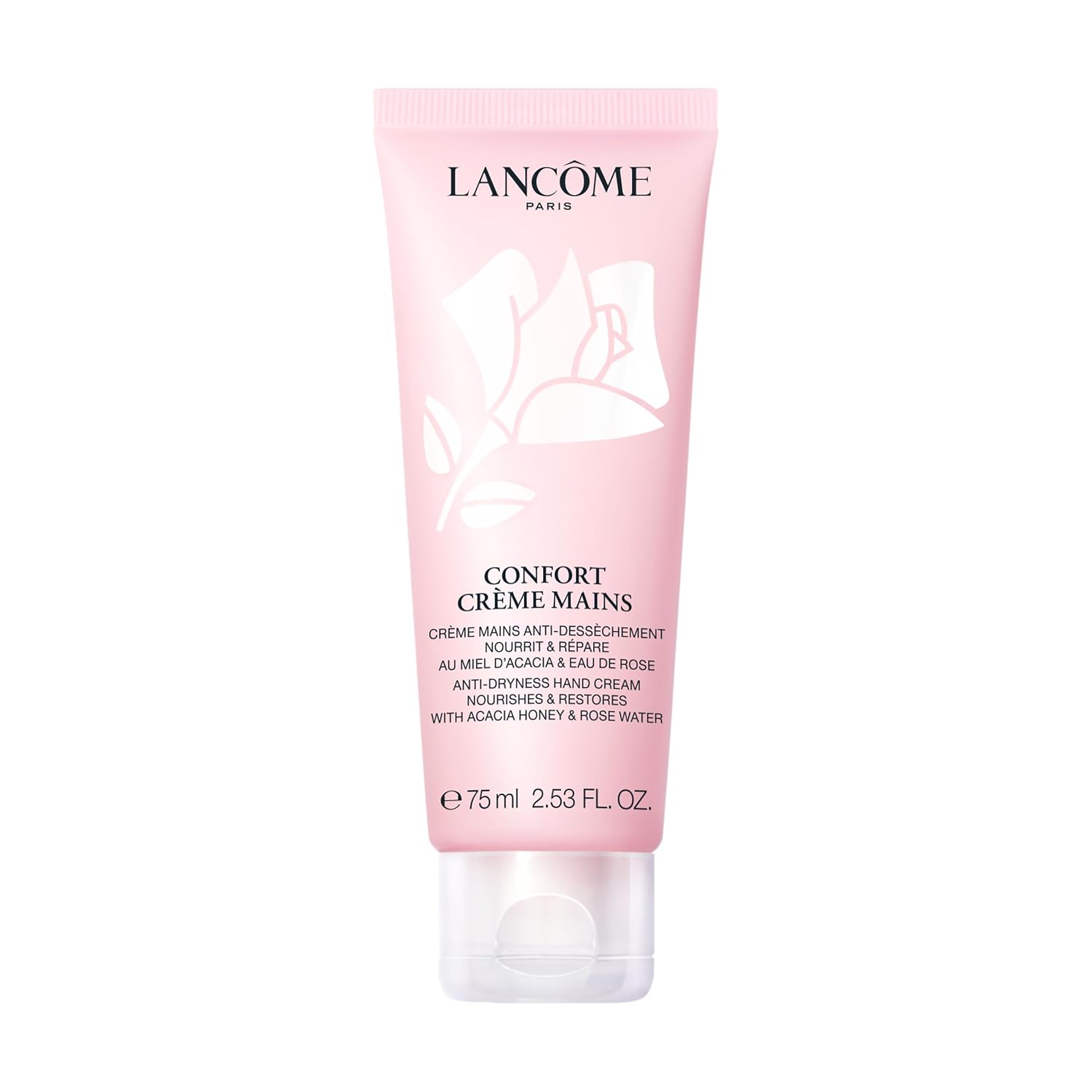 Lancôme Confort Hand Cream - Moisturizes & Softens Hands - With Acacia Honey & Rose Water - 2.53 Fl Oz