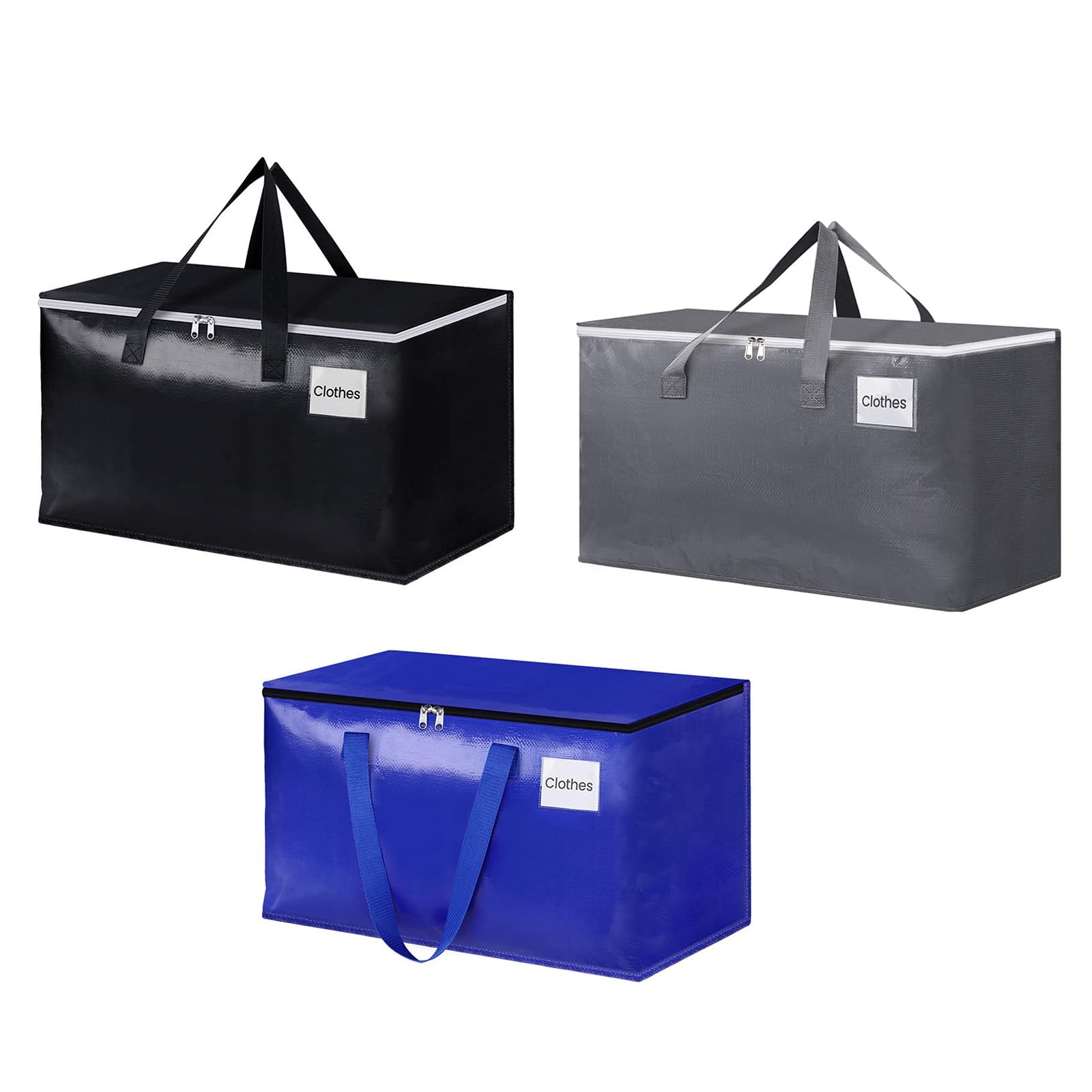 6 Borse per Traslochi Resistenti Grandi Dimensioni con Cerniere Alternative A Scatole Imballaggi E Forniture
