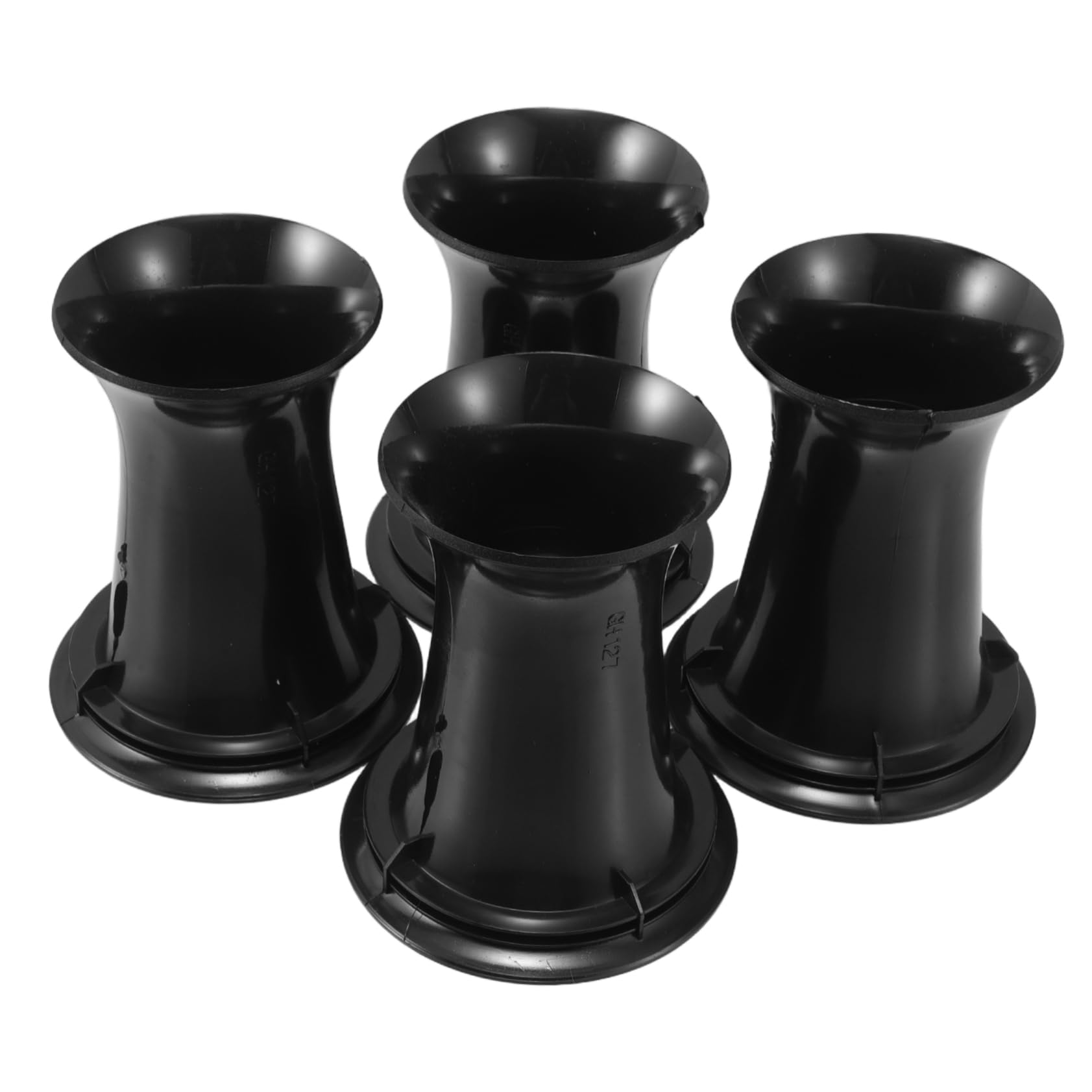 KONTONTY Accurate Ventilation Easy Installation Plastic Speaker Cabinet Ports Subwoofer Reflex Tubes for Bass Speaker