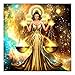 Produktbild Broadroot 5D DIY Vollbohrer Diamant Malerei 12 Konstellation Kreuzstich Stickerei Mosaik Kit Wand Kunst Home Deko (Waage)