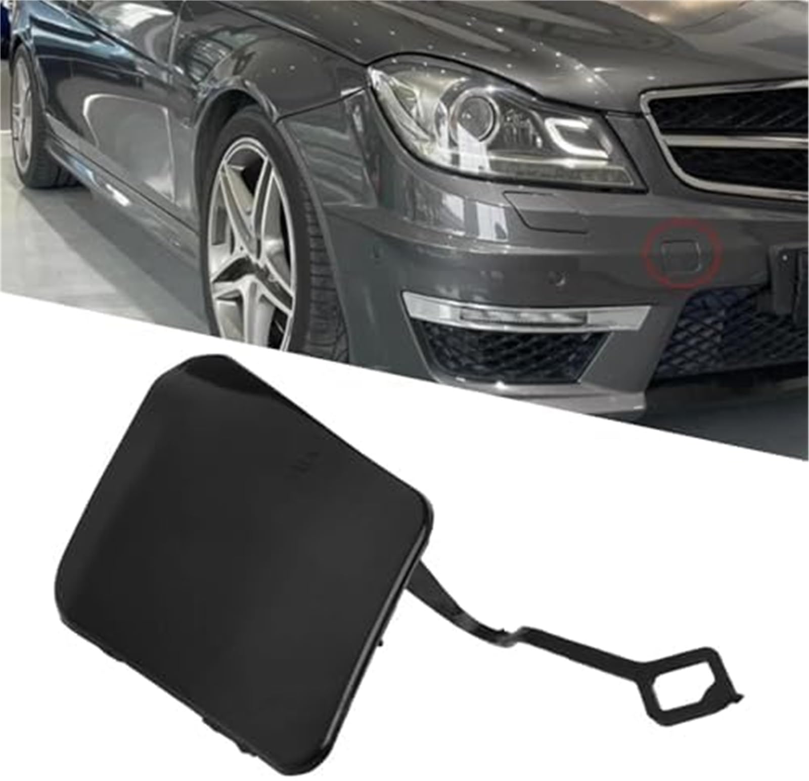 Auto-Abschlepphaken-Abdeckung, Passend für Mercedes-Benz