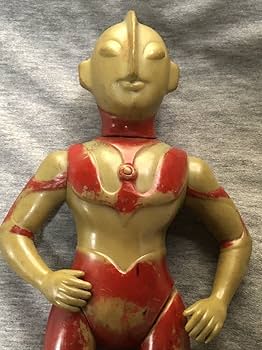Amazon.co.jp: 激レアマルサン製ウルトラマンソフビ人形円谷プロ刻印