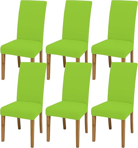 Miniatura 119 de Fundas para sillas de comedor, juego de 2 fundas para sillas de comedor o cocina, lavables, protectoras, para sillas Parsons, para el hogar