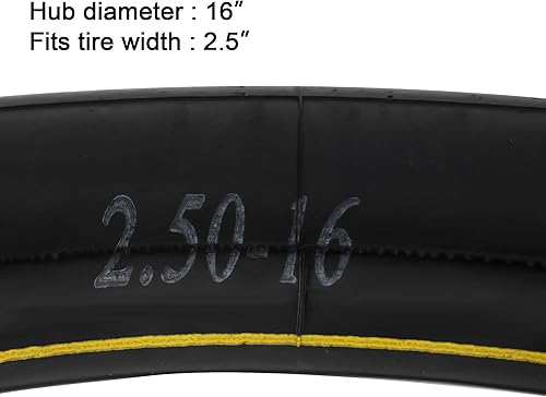 Miniatura 2 de Paquete de 2 tubos interiores de 2.25/2.50-16 pulgadas de repuesto para XR 75 80 CRF 80F Dirt Bike ATV todoterreno motocicleta, vástago de válvula