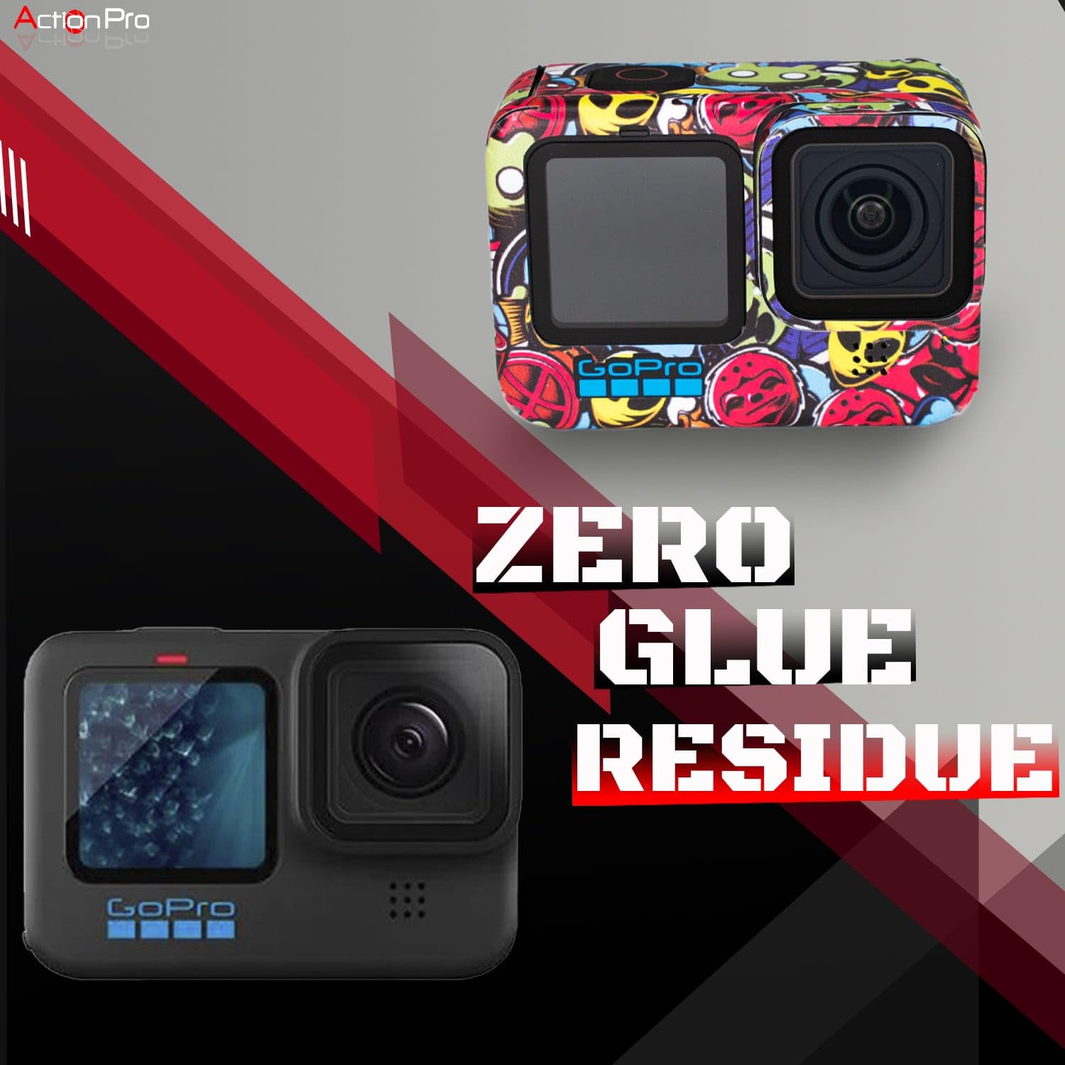 Action Pro Camera Skin Compatible with GoPro-9/10/11/12/13 Action Camera 4