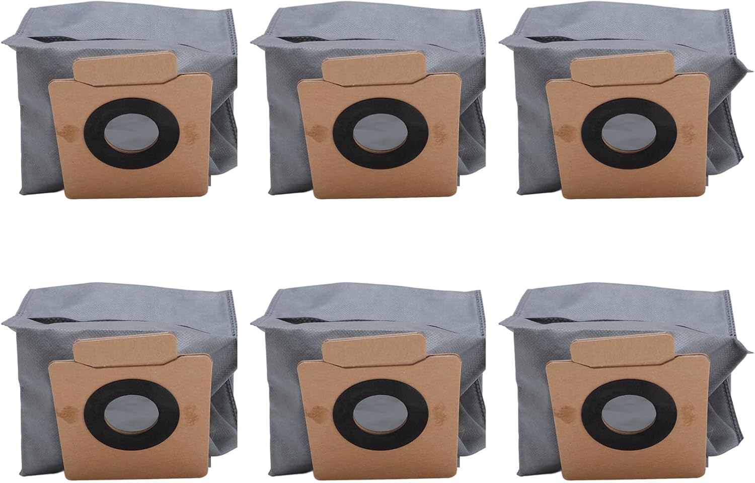 6pcs Robotic Vacuum Dust Bags Non-woven Fabric Dust Bags Replacement Parts for X8 X8 Pro X10 Pro Accessories