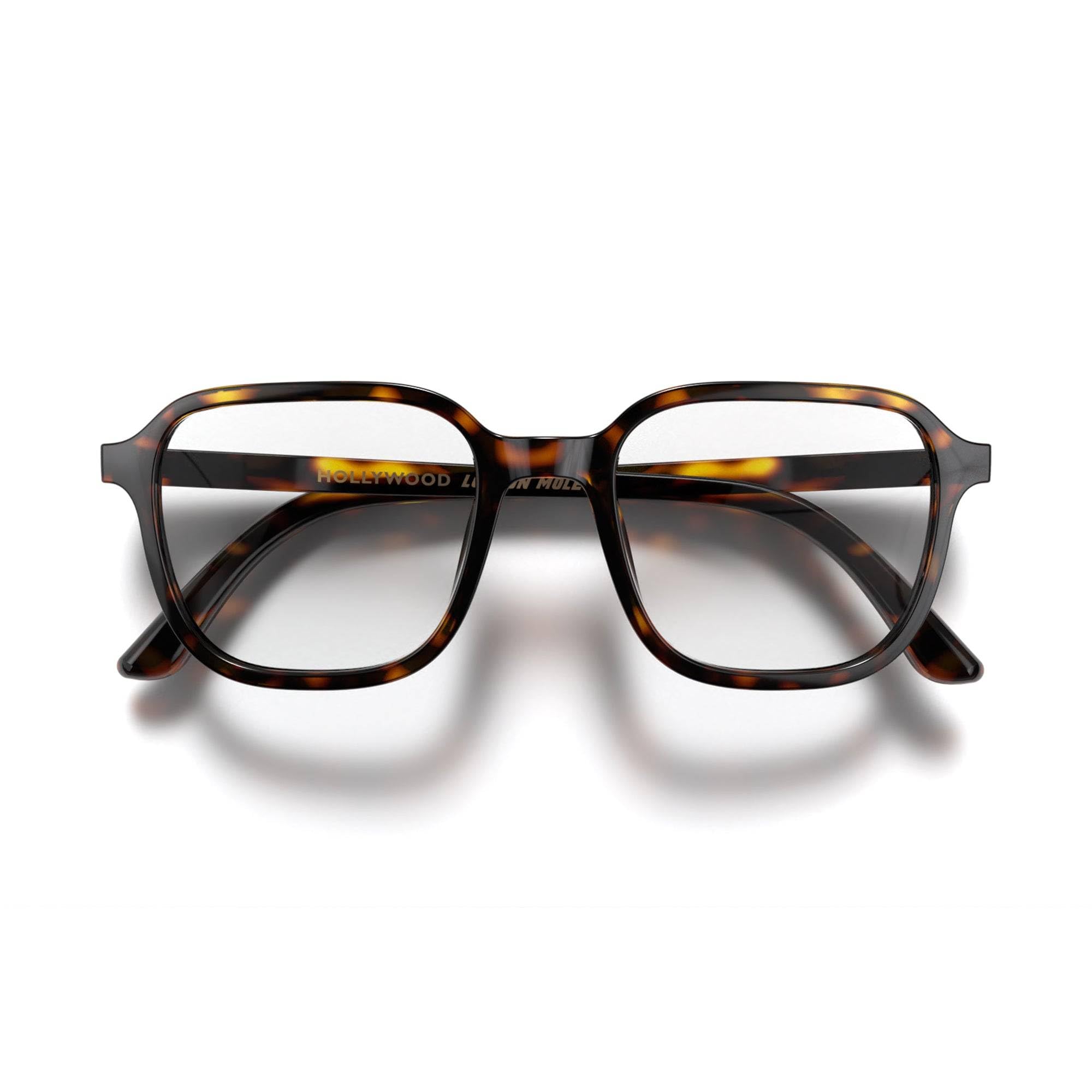 LONDON MOLE® Hollywood occhiali che bloccano la luce blu | Fantastici bloccanti blu di forma quadrata | Anti affaticamento degli occhi per schermi | Uomo donna unisex | Cerniere a molla