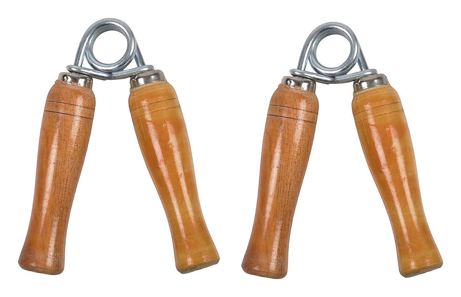 Fit Div™ Hand Gripper Forearm Exerciser Wrist (Two Piece) Fitness Wooden Hand Grip,Hand Gripper,Grip Strength Trainers (Colour May Very)
