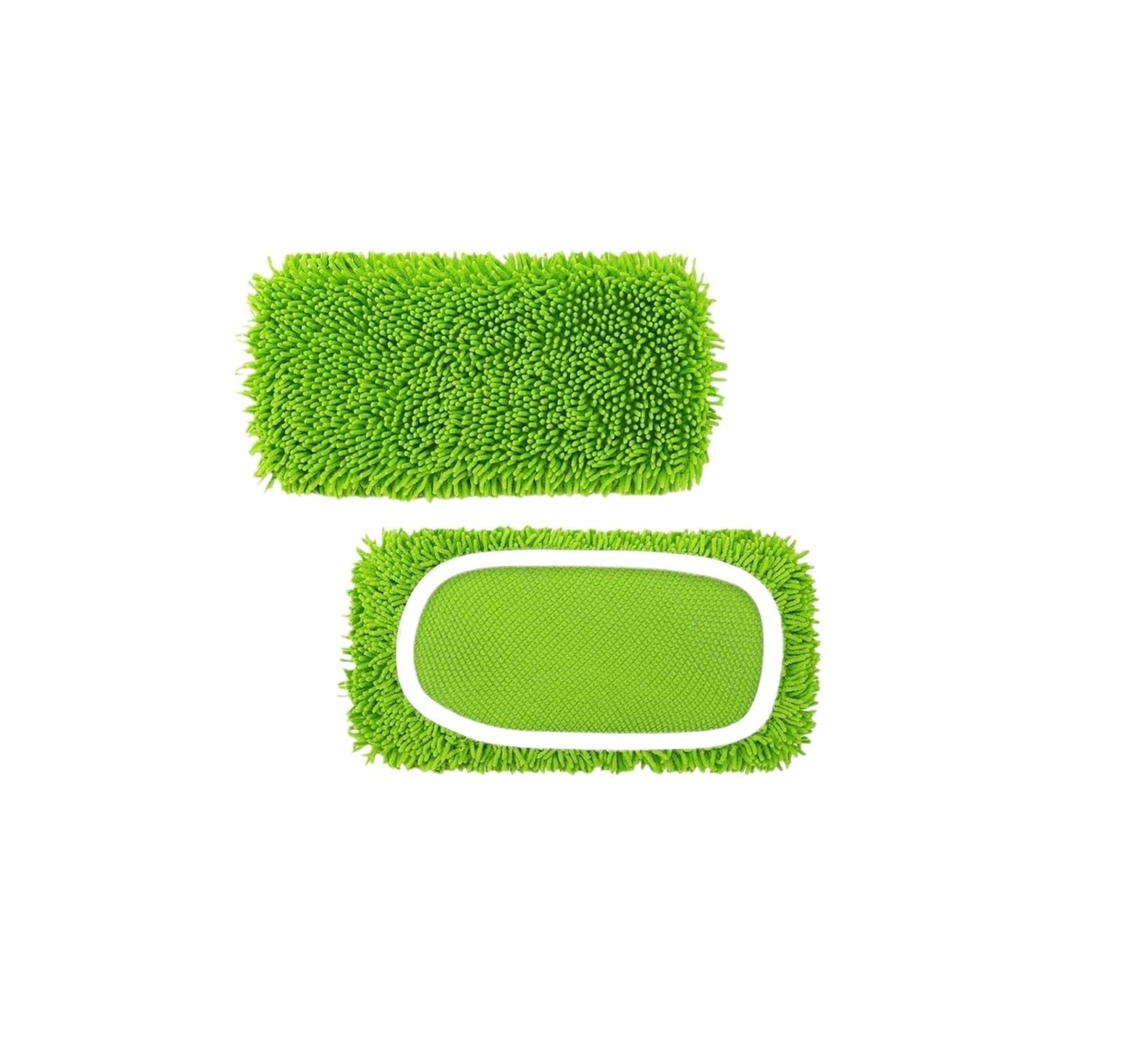 Confezione Da 2 Panni Riutilizzabili For Spazzare A Secco, Panni Bagnati In Microfibra, Compatibili Con Swiffer, Sostituzione Del Mocio For Spazzatrice