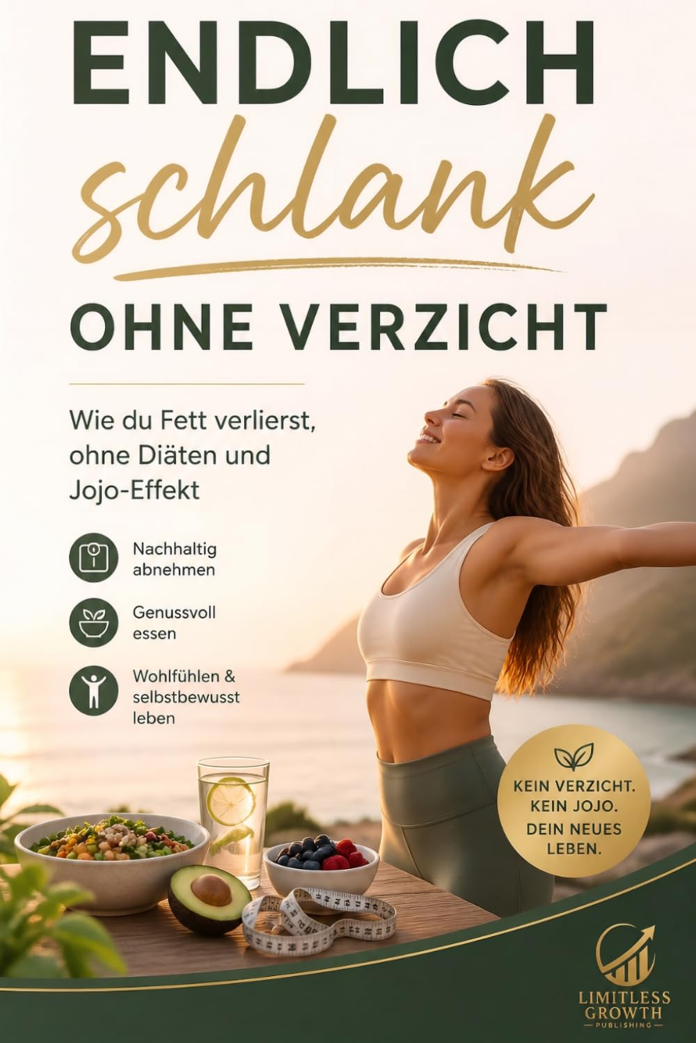 Endlich schlank ohne Verzicht: Wie du Fett verlierst, ohne Diäten und Jojo-Effekt