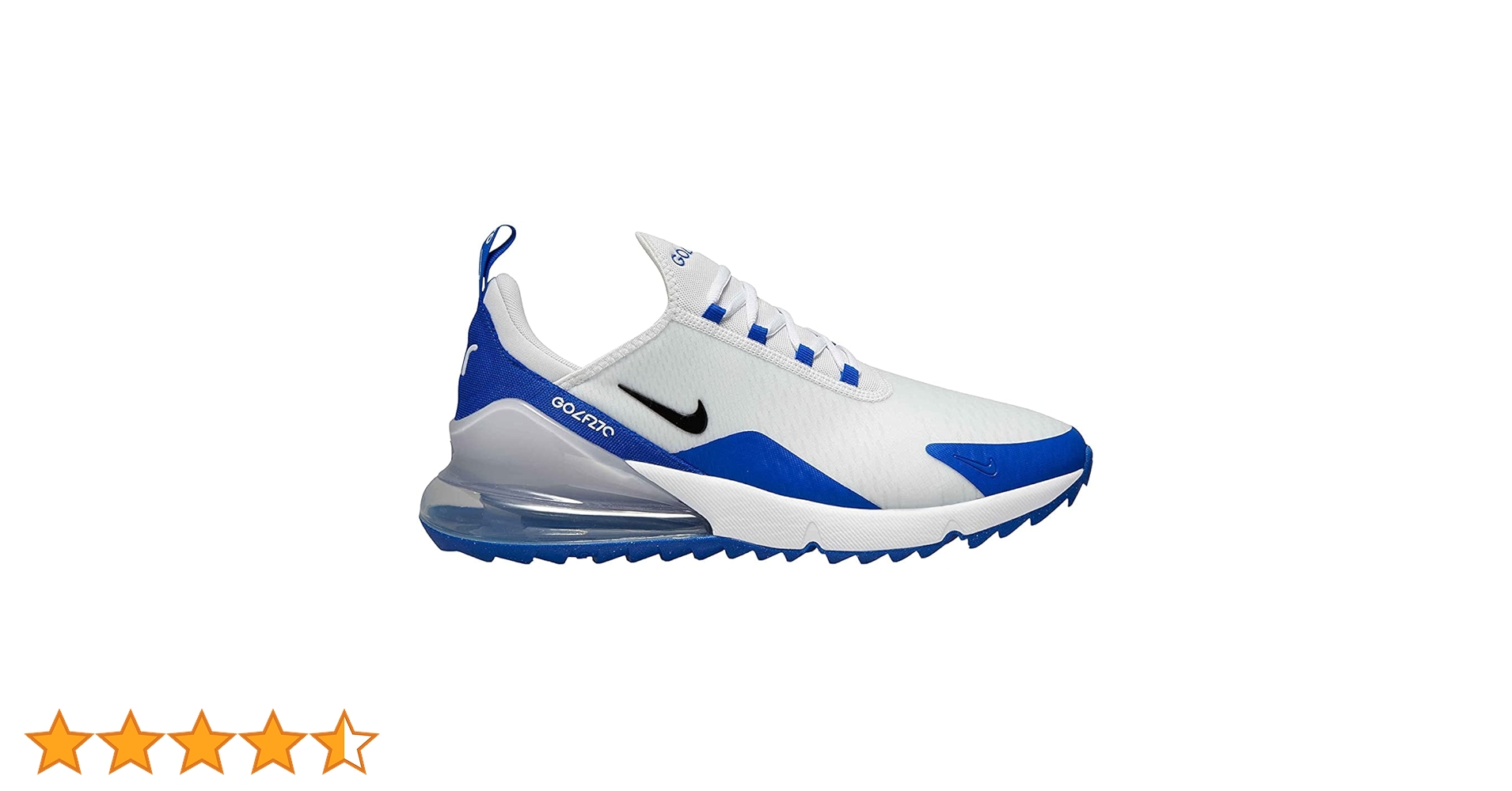 Nike Air MAX 270 G, Men's Golf Shoe, White/Black-Racer Blue, White Nike Air MAX 270 G, Men's Golf Shoe, White/Black-Racer Blue, White