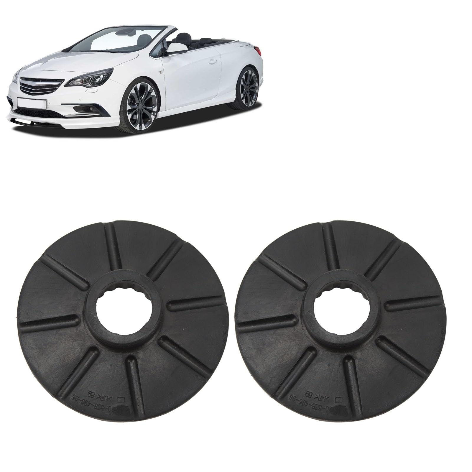 1 coppia di supporti per molle di sospensione posteriori 90538496, ammortizzatori, molle elicoidali, ammortizzatori, sospensioni di ricambio per Opel | Leroy Merlin