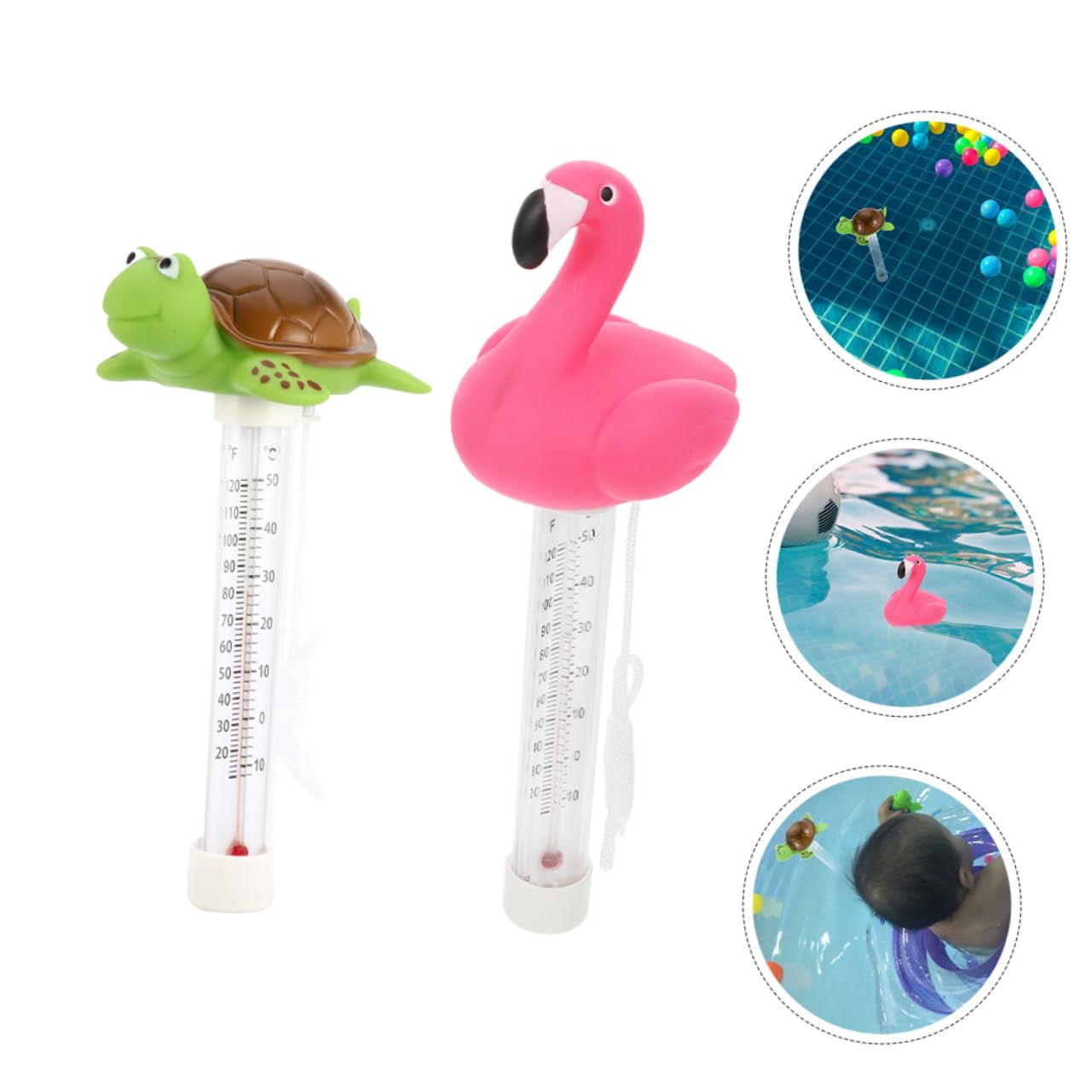 LIOOBO 10piezas Flotante Para Agua De Piscina y Bañera Precisión De De y Tortuga