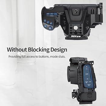 Amazon.co.jp: Nitze BMPCC 6K Pro ハーフケージ Blackmagic Design