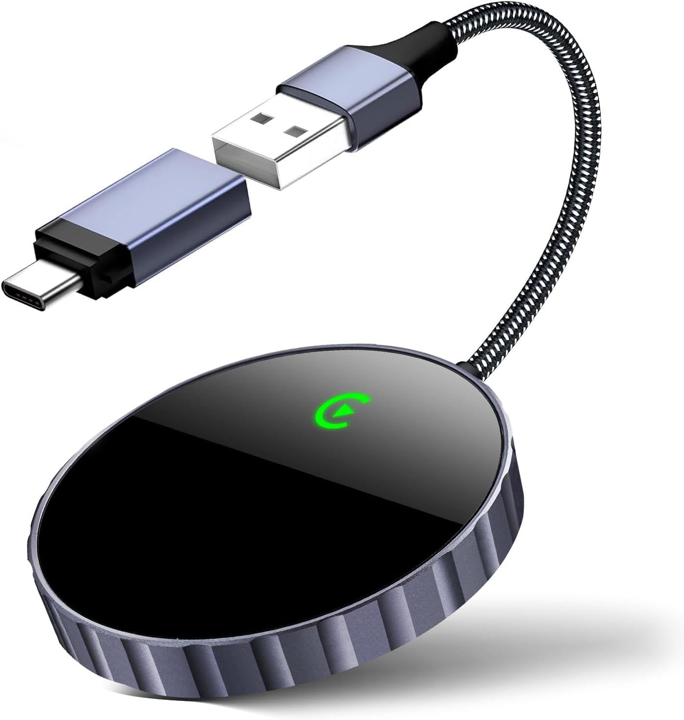 Product image of Wireless Carplay Adapter- Apple Carplay Wireless Adapter Plug and Play Fast Connection for Convert Factory Wired to Wireless CarPlay Dongle Cars for 2015 & iPhone iOS 10+(USB)