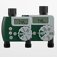 Vista 10 de Orbit 62067 Temporizador de riego digital programable de manguera de 1 salida, paquete de 2