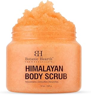 Botanic Hearth Exfoliante corporal con sal de...