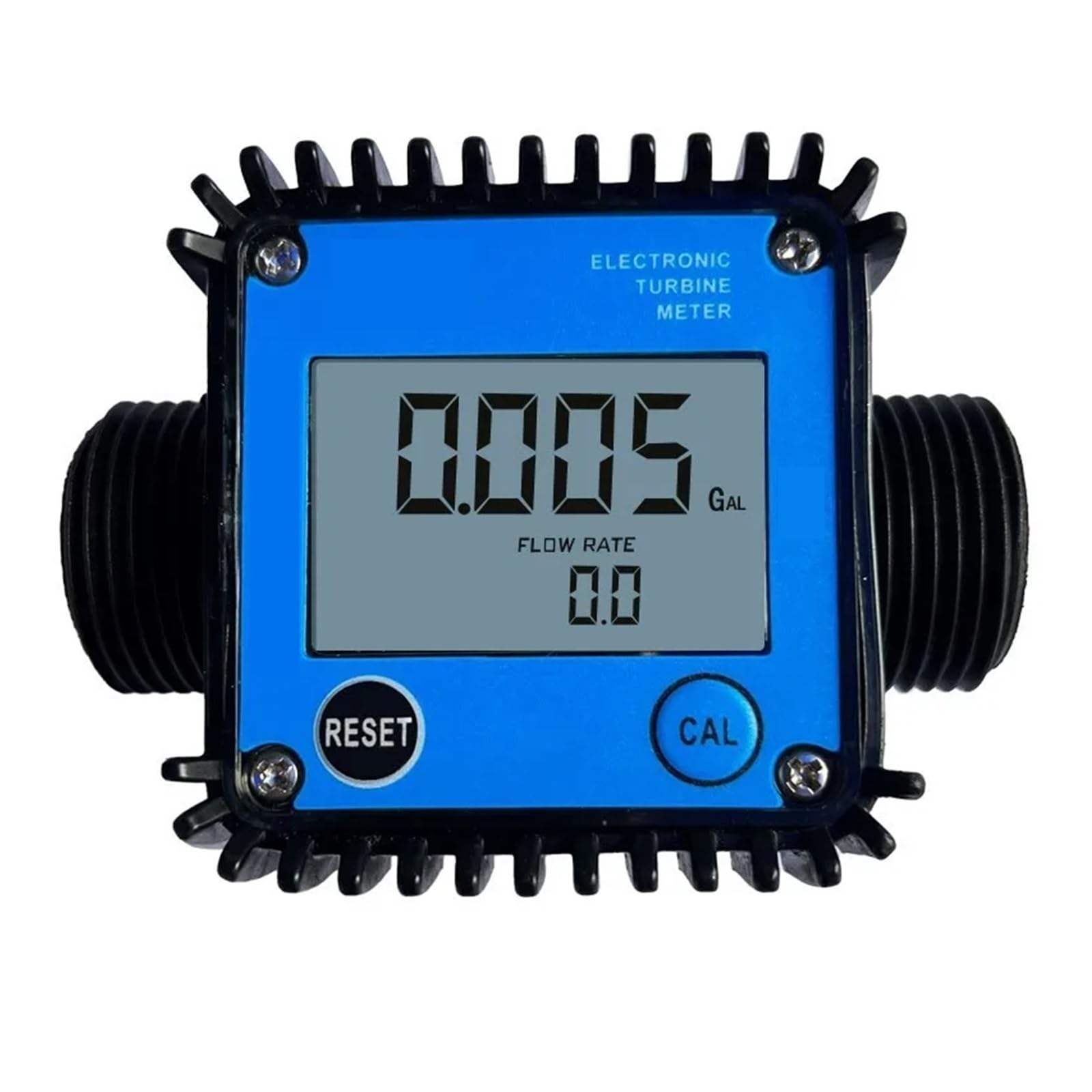Medidor de Flujo Digital, medidor de Flujo con Rosca Exterior, indicador de Flujo electrónico, Sensor y Contador