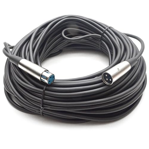 Miniatura 2 de Seismic Audio 4 Pack 100' DMX Cable XLR 3 Pin 100 Pies-DJ Iluminación (SADMX100-4Pack)