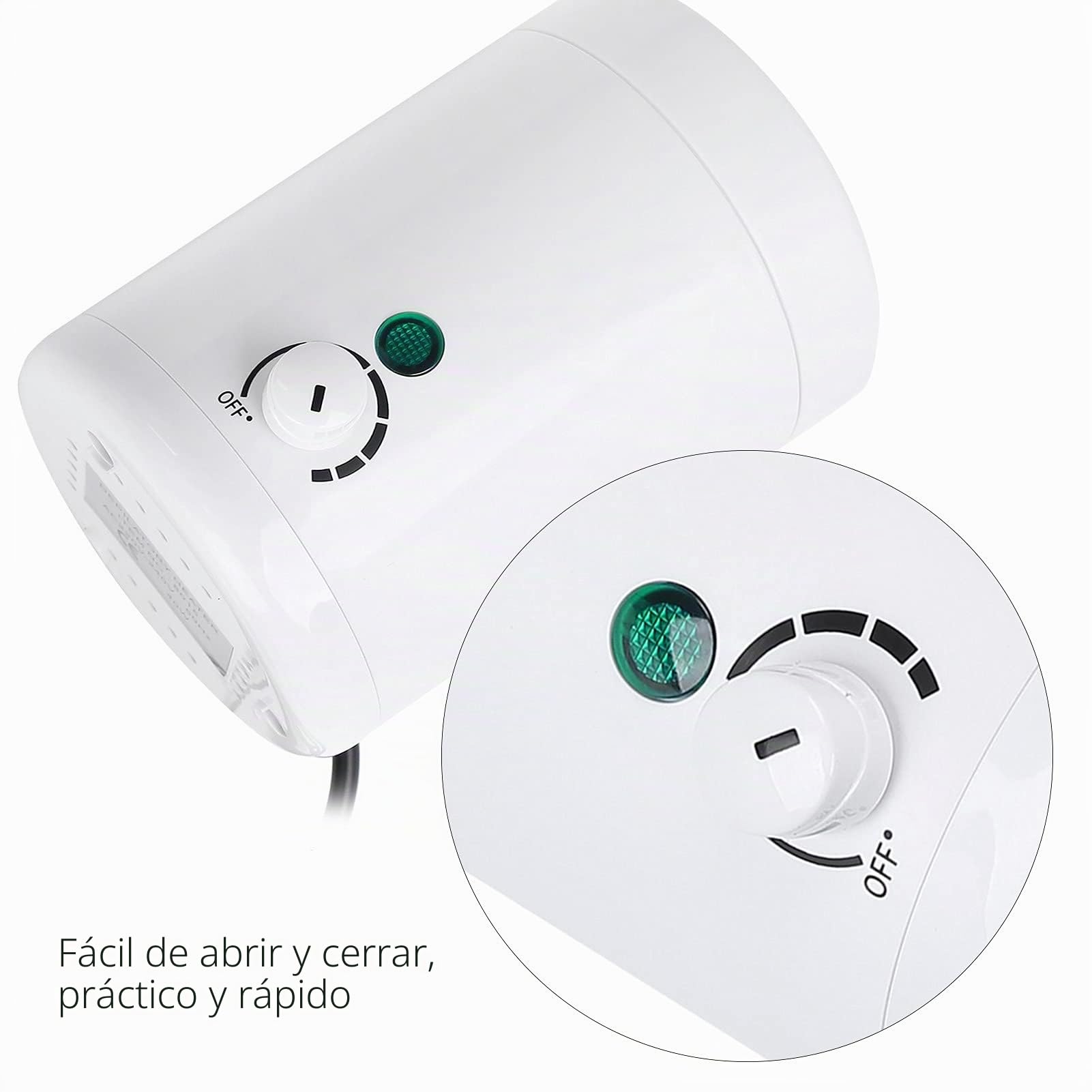 Mini Calentador de Cera eléctrico Profesional, máquina Unisex de depilación de Cera de parafina para Hombres Mujeres Cejas piernas Mano hogar Uso salón de Belleza (EU)