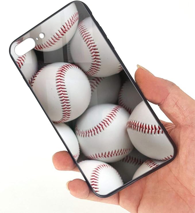 Amazon Co Jp 野球の壁紙 ガラス スマホケースiphone 8 Plus ケース Iphone 7 Plus ケース 携帯カバー アイフォン7 Plus バー アイフォン8 Plusカバー 滑り止め おしゃれ 軽量 薄型 人気 オリジナル機感 家電 カメラ