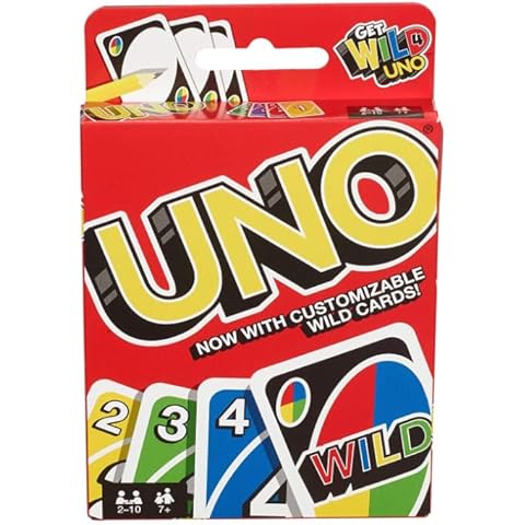 OCDSLYGB U-NO Wild Card Game,U-NO Card Game with 108 Cards,Card Game for Kids and Families,Gift for Kid, Family & Adult Game Night for Players 7 Years & Older Cover