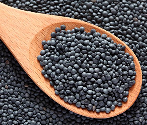 Black Beluga Lentils 5 Pounds Whole Usda Certified Organic, Non-Gmo Bulk, Product Of Usa #TOP1