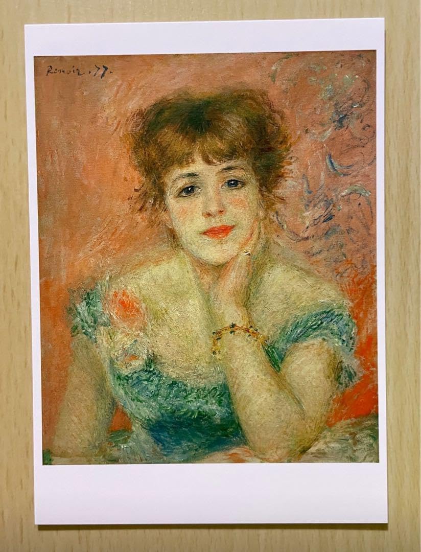 Amazon.co.jp: RENOIR ルノワール 女優ジャンヌサマリーの肖像 ポスト
