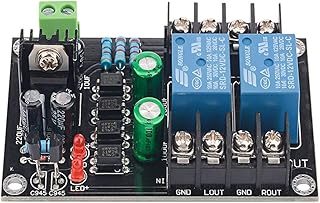 ZLDXDP 300wx2 2.0 Audio Speaker Protection Board Delay 2 Channels Dc12-16v Protection Board for Class a Digital Amplifier