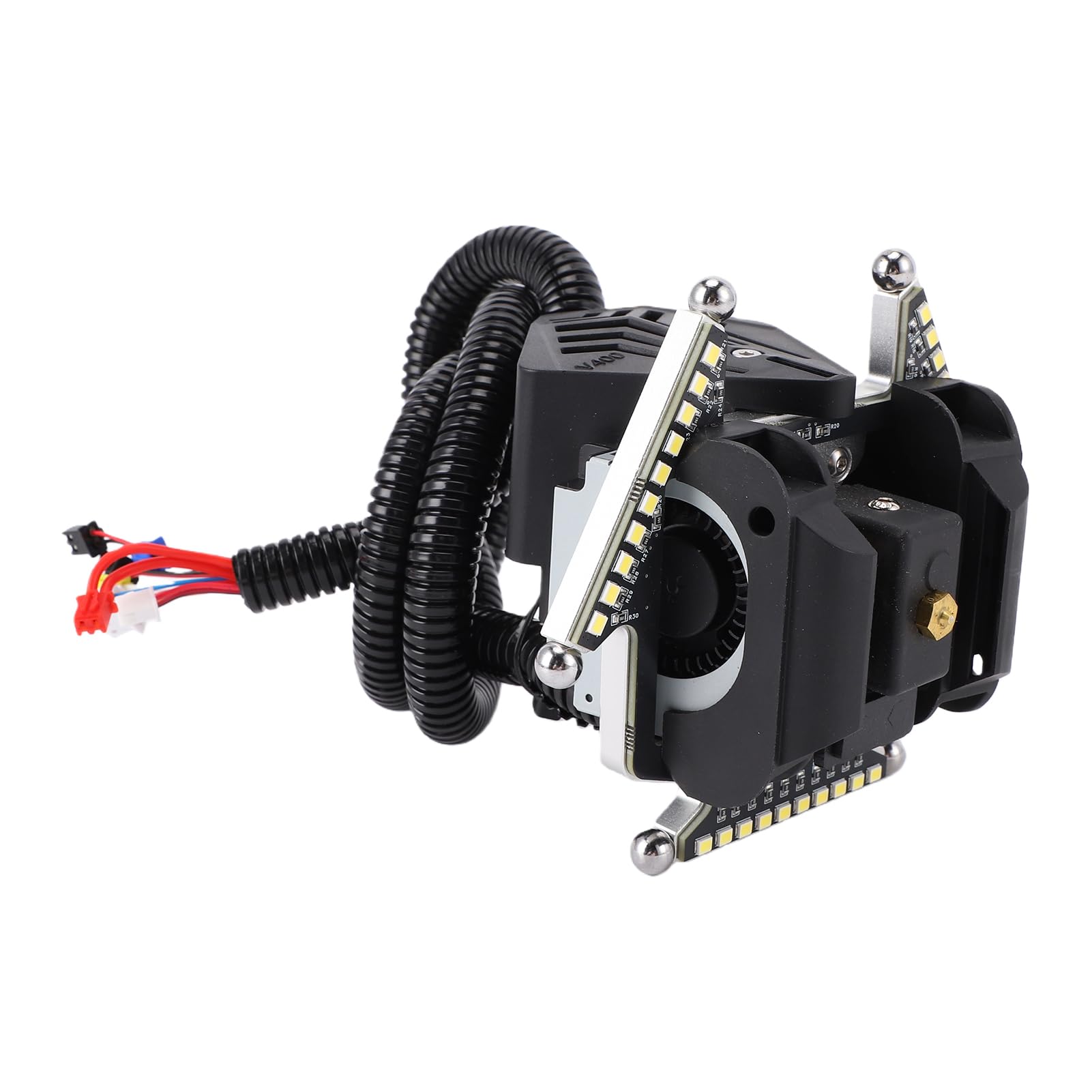 Extruder mit Direktantrieb für FLSUN V400, Schnelles Drucken mit Automatischer Nivellierung, Kompatibel mit ABS, PLA, PETG, mit Intelligenter Stromanpassung und Hochwertigem