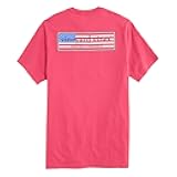 Mens Classic USA Logo Box Short-Sleeve Pocket Tee