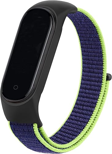 Wanme Bandas para Amazfit Band 5 de repuesto para mujeres y hombres, correas deportivas de nailon suave compatibles con Amazfit Band 5 accesorios de