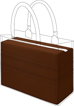 DGAZ Purse Pillow Insert for Dior Book Tote Bags, Memory Foam, Silky Pillow Shaper for Luxury HandbagsGold,Medium