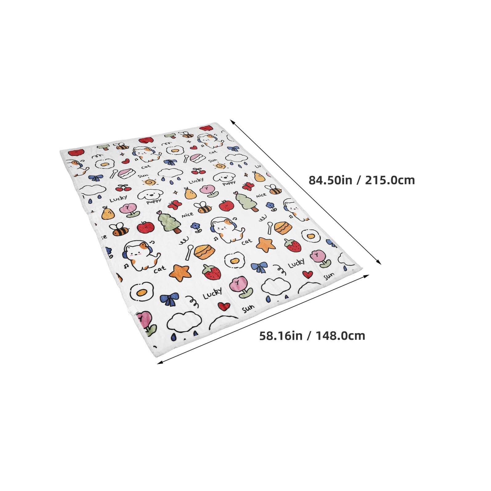 Kisangel Coperta Riscaldante per Cani e Gatti in Pile Morbido 150x200 Cm Coperta per Divano e Trasportino per Animali Domestici Lavabile in Lavatrice Portatile per Cuccioli e Gattini
