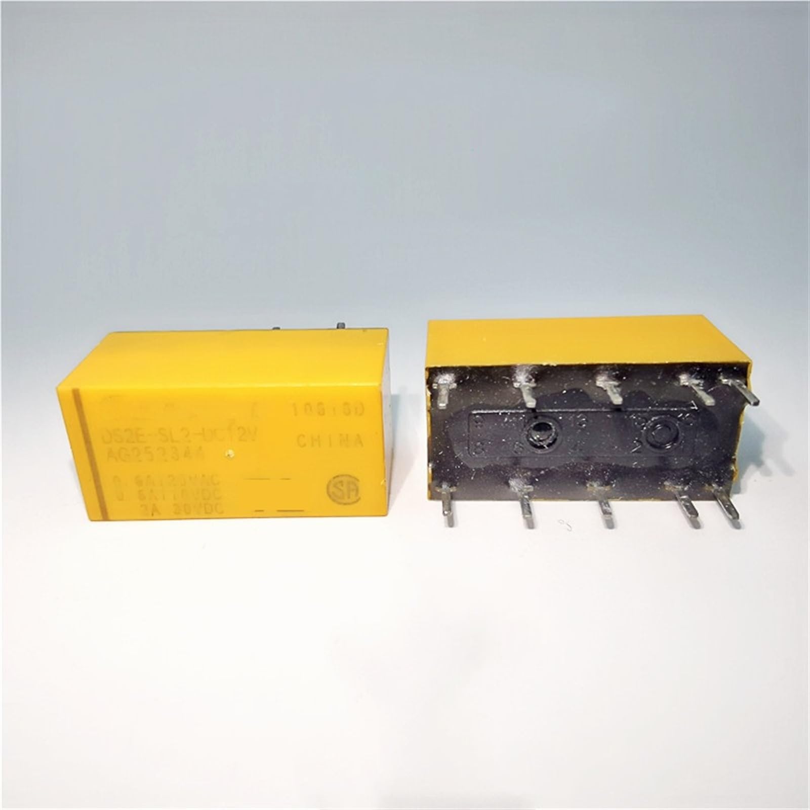 Relais électromécanique DS2Y SL2 DC5V commutateur bistable 10 broches - 2