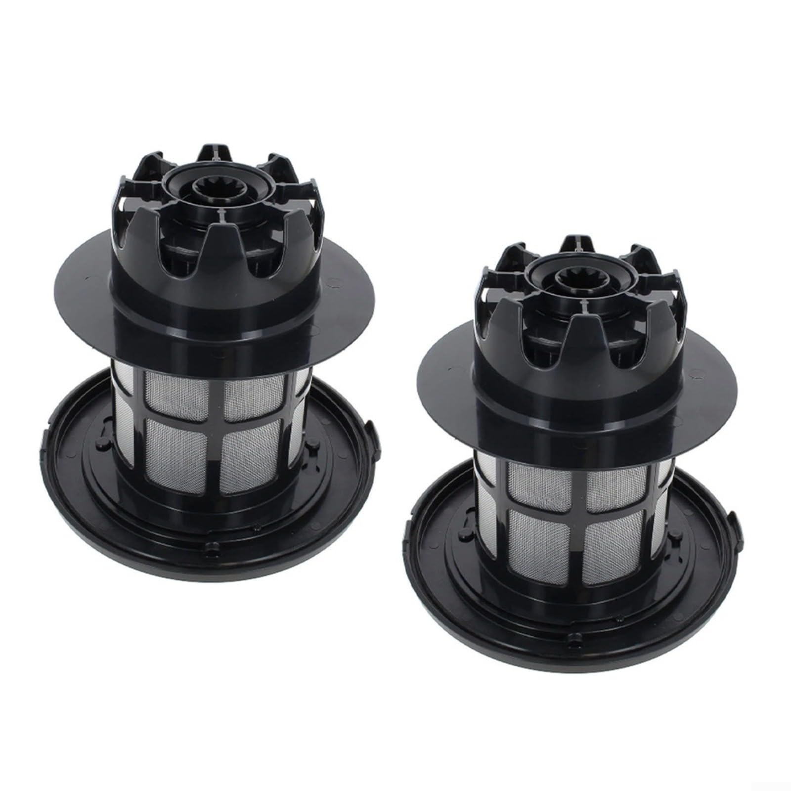 Filtro ciclónico lavable para aspiradoras 00708278 708278 compatible con GS-50 Zoo'o Animal Series, sustituye a 656669 624144 Lamella Design cilindro de escape parte (paquete de 2)