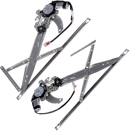 Miniatura 5 de Un conjunto de regulador de elevalunas eléctrico y conjunto de motor para 1998-2002 para Honda para Accord Coupe Front 741-490 741-491