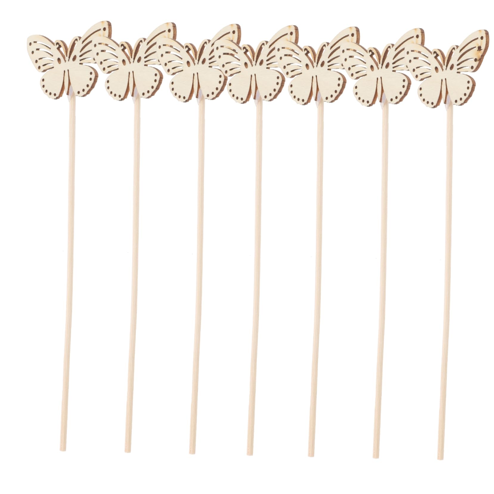 Levemolo 10pcs Butterfly Aromatherapy Diffuser Sticks Wooden Diffuser for Home Office Spa