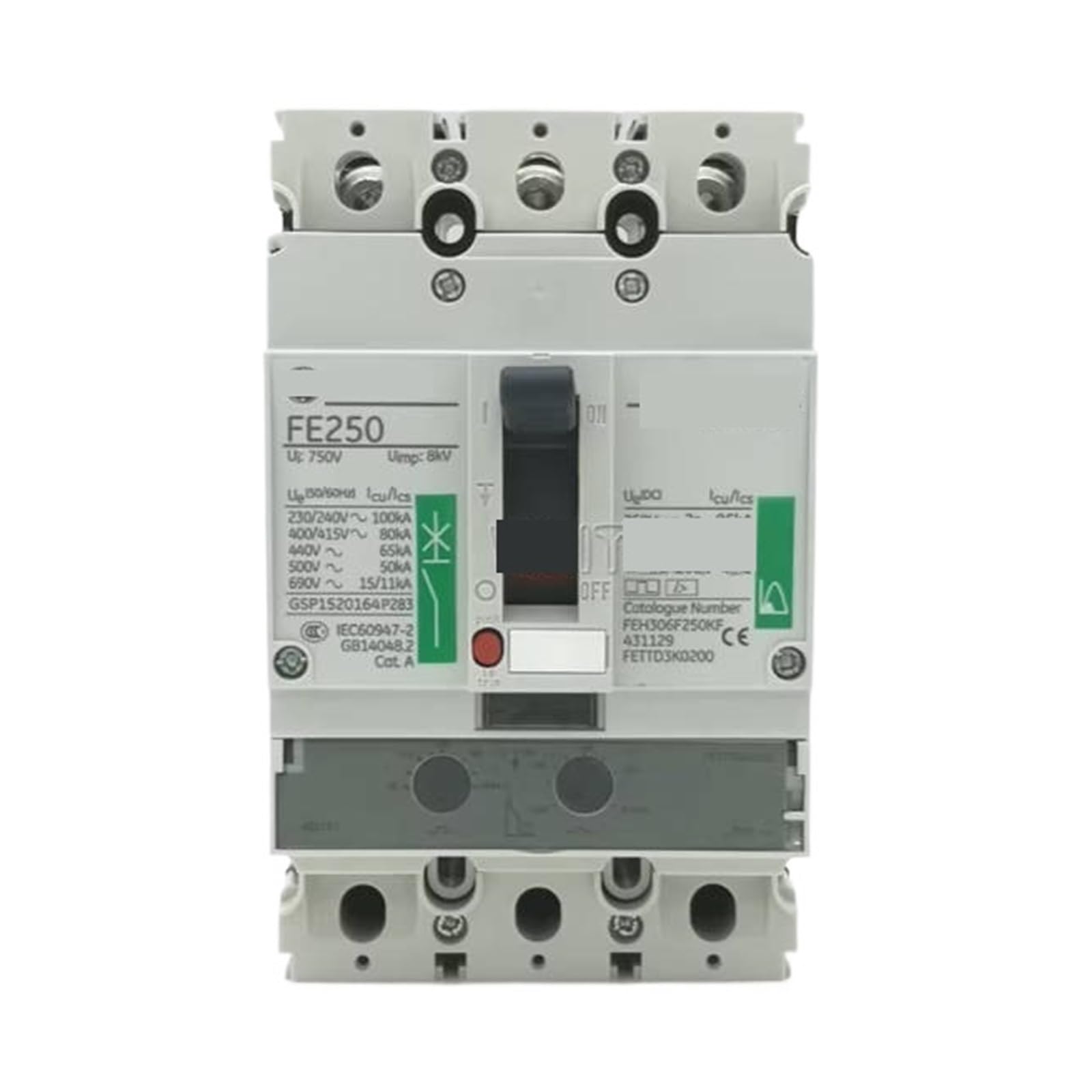 Interruttore automatico scatolato FEN36TD200KF 3P 200A for Industriale Originale