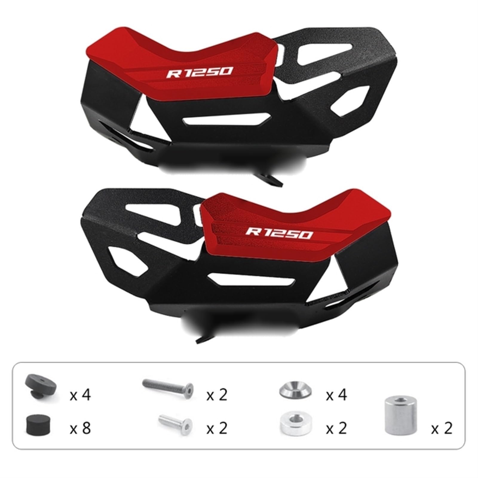 Couvercles Protection Culasse Moteur BMW R1250 - Aluminium CNC Anodisé - Noir/Rouge/Or/Bleu - Compatible GS/ADV/RS/RT